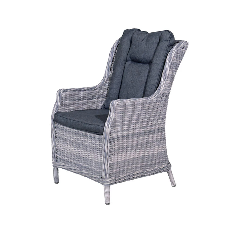 Garden Impressions Marbella Tuinstoel Licht Grijs - Afbeelding 3