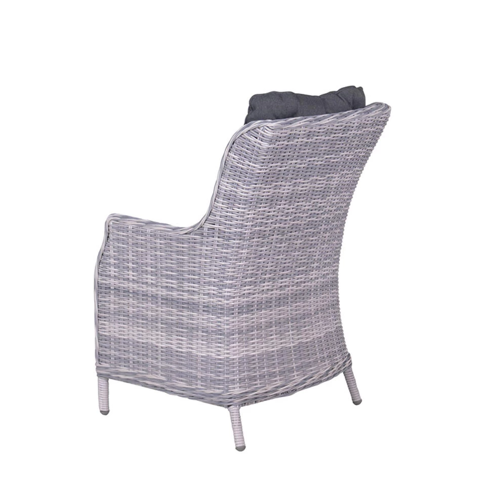 Garden Impressions Marbella Tuinstoel Licht Grijs - Afbeelding 4