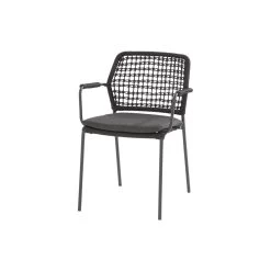 Taste Barista Stapelbare Tuinstoel - Antraciet