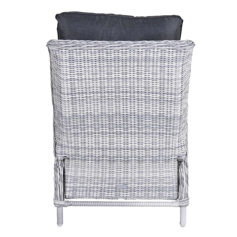 Garden Impressions Santa Rosa Tuinstoel + Voetenbank - L. Grijs - Afbeelding 3