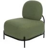 Giga Meubel Fauteuil Stof Groen - 71x66x77cm - Stoel Polly