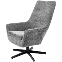 Puur Vogar Fauteuil Ribstof - Stof - Grijs