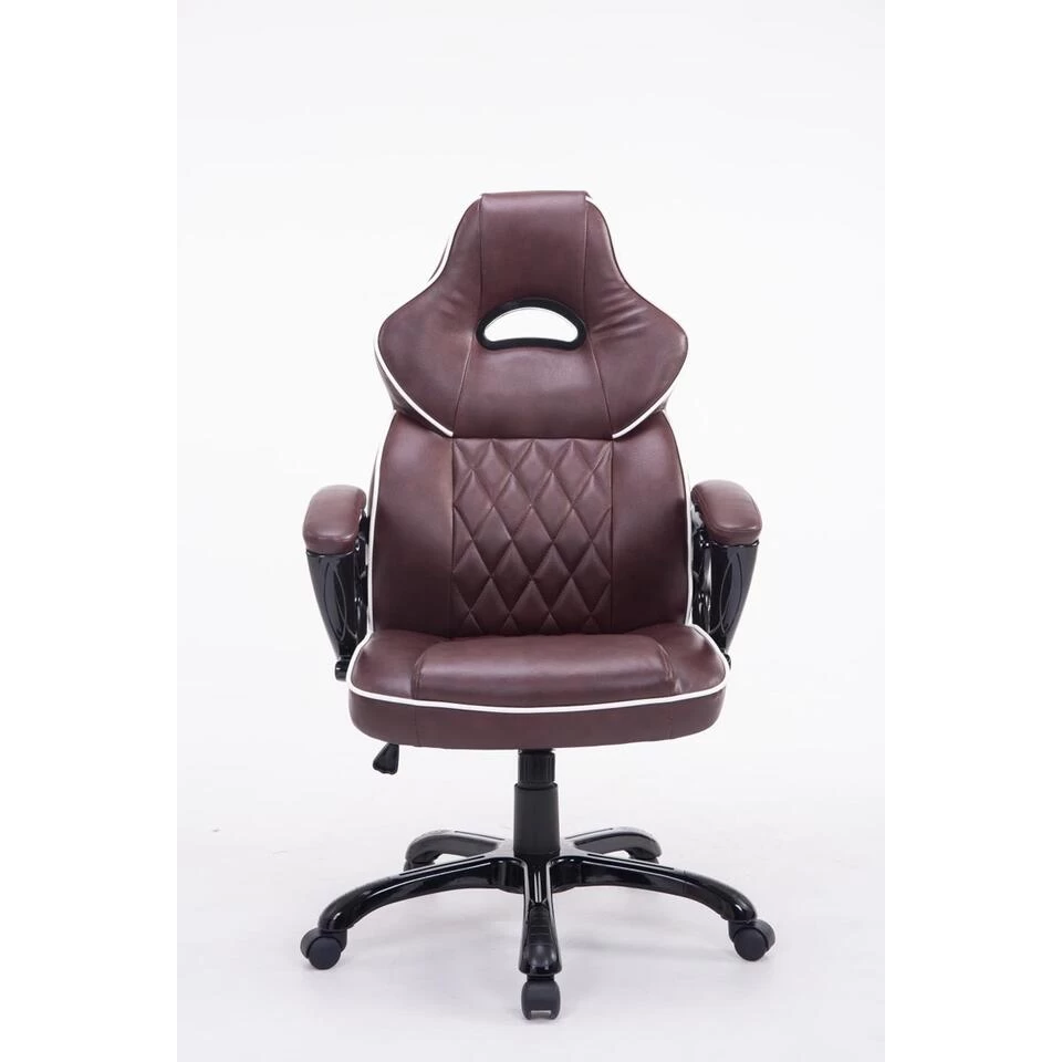 Clp Bureaustoel BIG XXX Kunstleder Bordeauxrood - Afbeelding 2