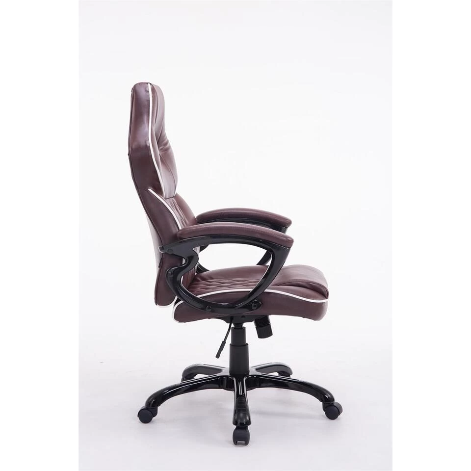 Clp Bureaustoel BIG XXX Kunstleder Bordeauxrood - Afbeelding 3