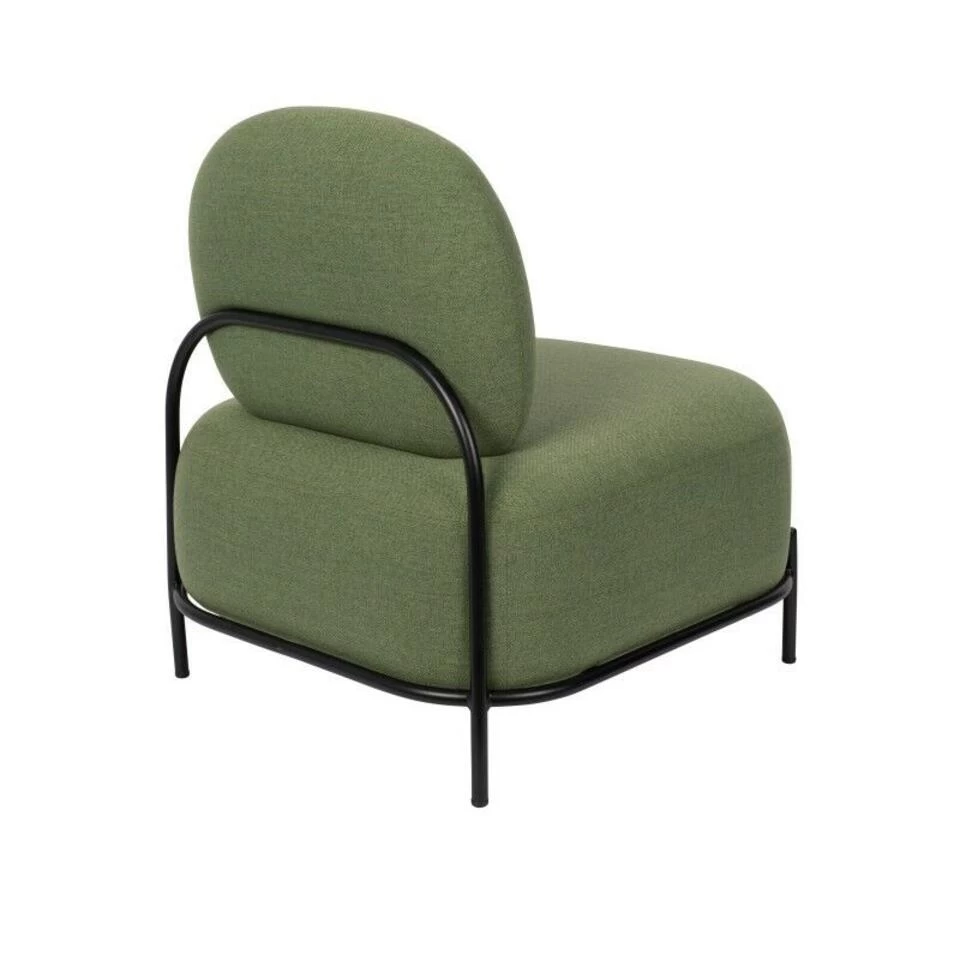 Puur Sundö Fauteuil - Vierkant - Stof - Groen - Afbeelding 3