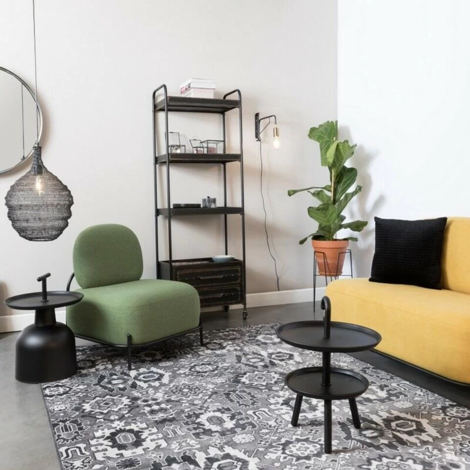 Puur Sundö Fauteuil - Vierkant - Stof - Groen - Afbeelding 4