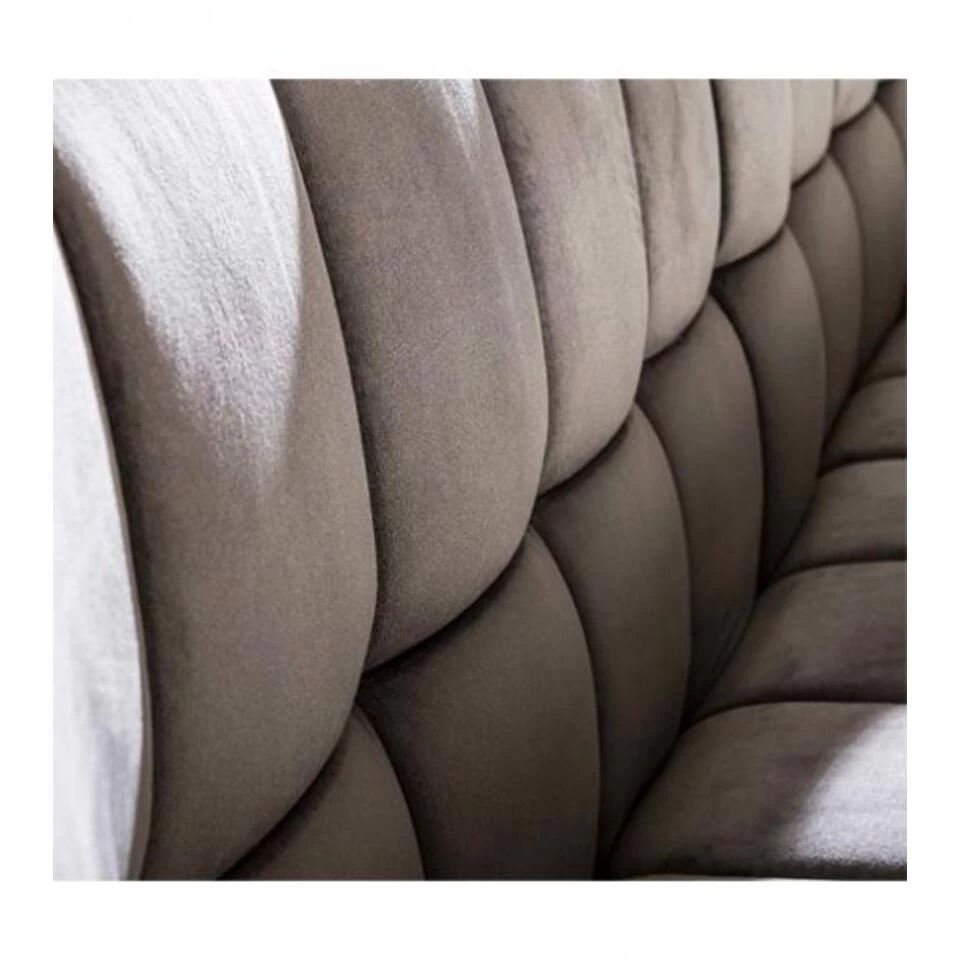 Kalfort Kelly Eetkamerbank Velvet Antraciet - 58x180x46 Cm - Afbeelding 4