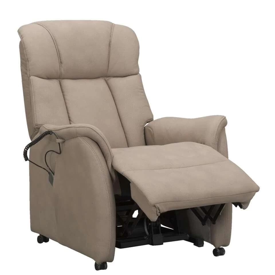 Relaxfauteuil Nebraska (sta -op) - Taupe - Afbeelding 2