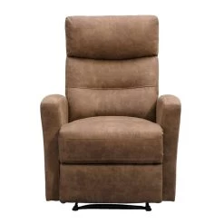 Relaxfauteuil Jackson - Stof - Lichtbruin