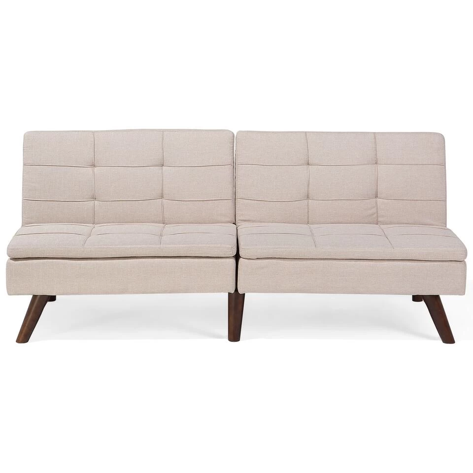 Beliani Driezitsbank - RONNE Beige Polyester