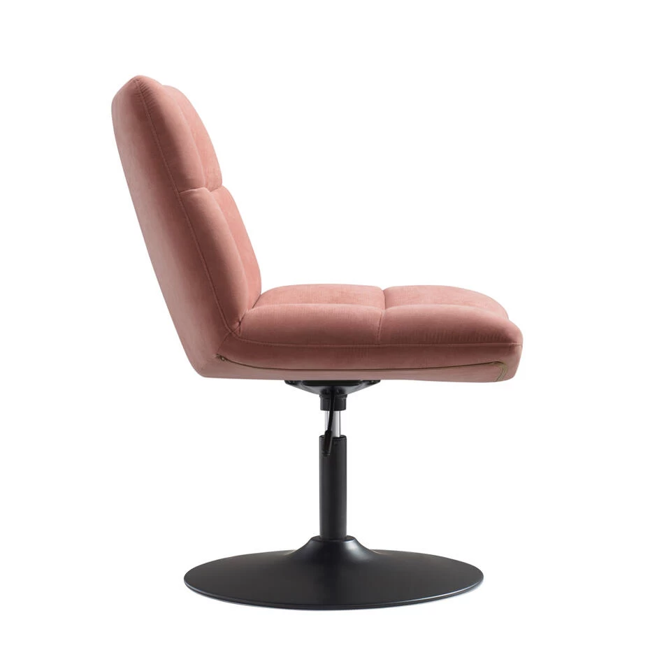 Design Fauteuil Lille - Velvet Oudroze - Afbeelding 3
