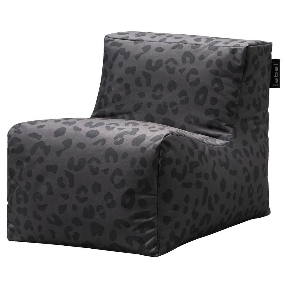 Loungestoel Leopard Lebel - Antraciet - 75x55x60 Cm - Afbeelding 2