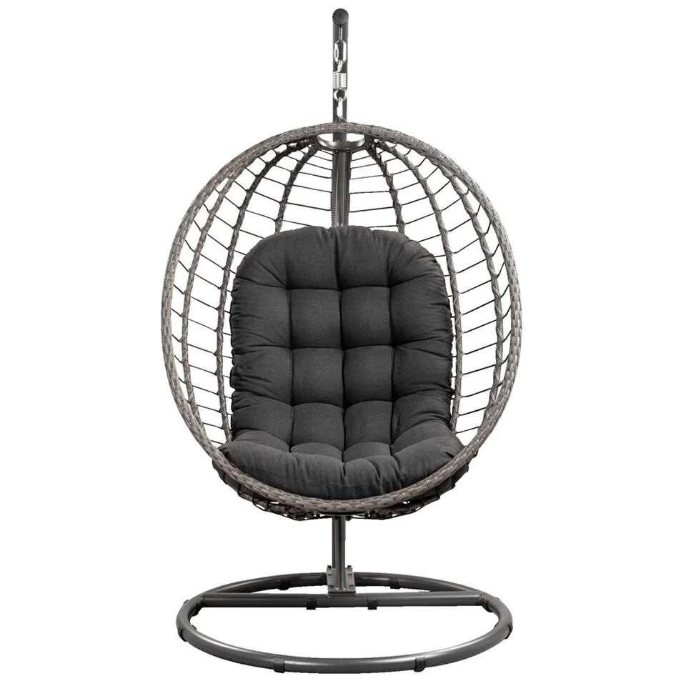 Hangstoel Lourdes - Antraciet - Ø105x190 Cm - Afbeelding 2