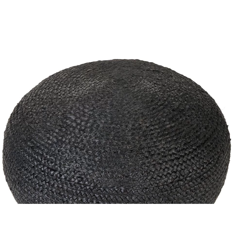 Beliani Poef DUKKI - Natuurlijk Jute - Afbeelding 4