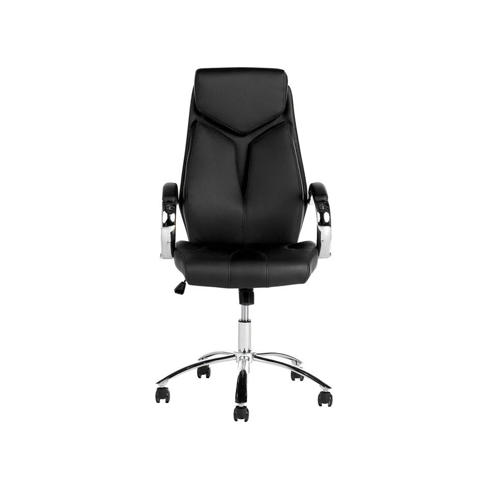 Beliani Bureaustoel FORMULA - Zwart Kunstleer - Afbeelding 4