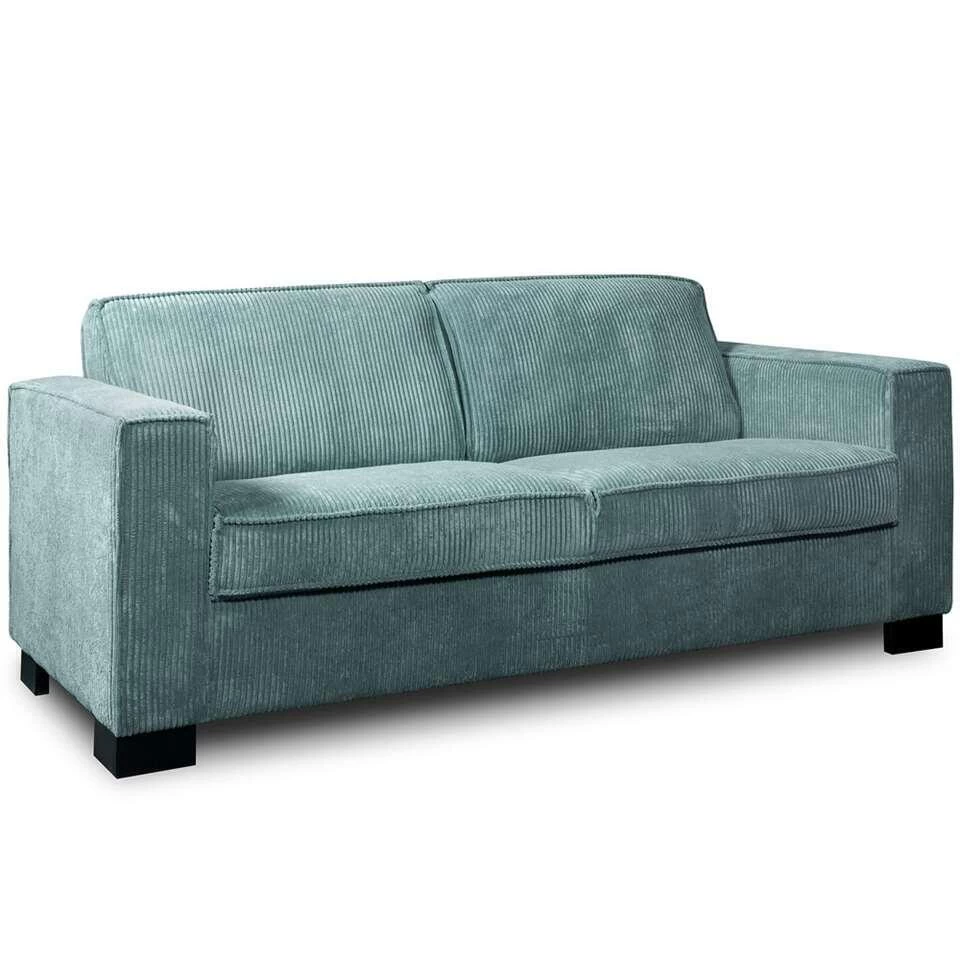 Bank Stuttgart 2-zits - Ribcord - Petrol - Afbeelding 2