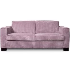 Bank Stuttgart 2-zits - Ribcord - Roze