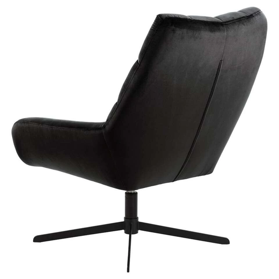 Fauteuil Devin - Stof - Grijsbruin - Afbeelding 3
