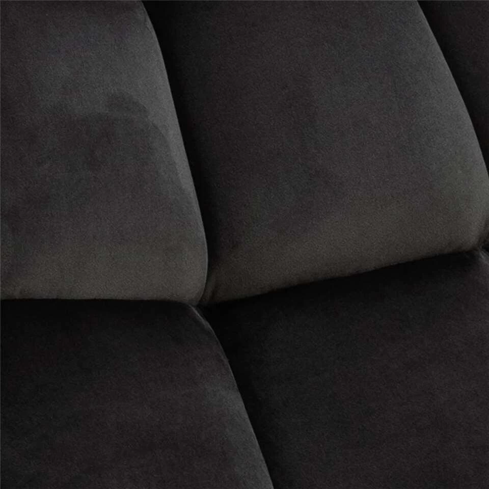 Fauteuil Devin - Stof - Grijsbruin - Afbeelding 4