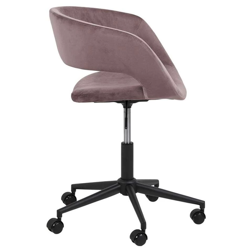 Bureaustoel Gizem - Poederroze - Afbeelding 2